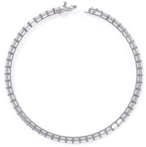 14K Solid Gold 3.98 Carat Lab Grown Diamond Bracelet