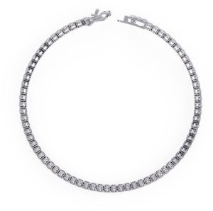 14K Solid Gold 4.85 Carat Lab Grown Diamond Bracelet
