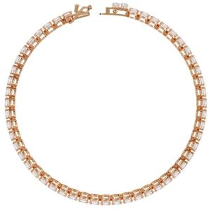 14K Solid Gold 6.92 Carat Lab Grown Diamond Bracelet