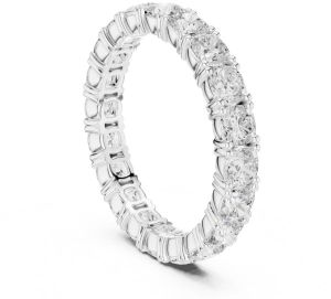 14K Solid Gold Cushion Cut Lab Grown Diamond Ring