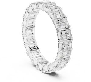 14K Solid Gold Emerald Cut Lab Grown Diamond Ring