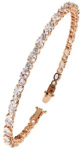 14K Solid Gold Oval Cut Lab Grown Diamond Bracelet