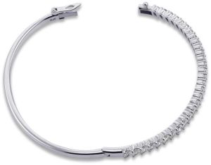14K Solid Gold Pearl Cut Lab Grown Diamond Bracelet