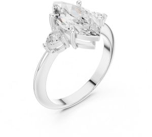14K Yellow Gold 3.00 Carat Marquise Cut Diamond Ring