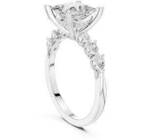 2.00 Carat Princess Cut Diamond Ring
