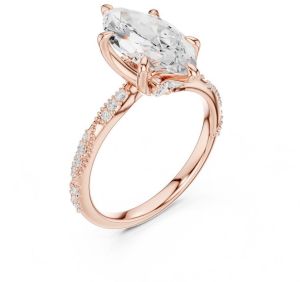 2.50 Carat Marquise Cut Lab Grown Diamond Ring