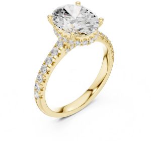 2.50 Carat Pear Cut Diamond Ring