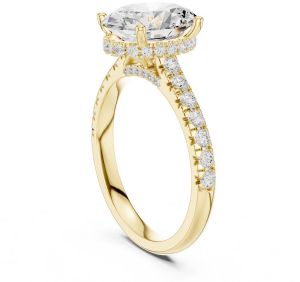 2.50 Carat Pear Cut Diamond Ring