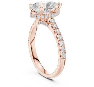 2.50 Carat Pear Cut Lab Grown Diamond Ring