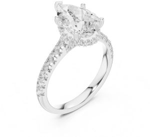 2.50 Carat Pear Cut Lab Grown Diamond Ring