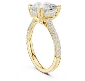 4.00 Carat Heart Cut Diamond Ring