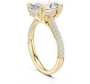 4.00 Carat Oval Cut Diamond Ring
