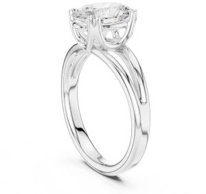 IGI Certified 1.0 CT Oval Cut Lab Grown Diamond Ring
