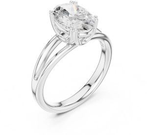 IGI Certified 1.0 CT Oval Cut Lab Grown Diamond Ring