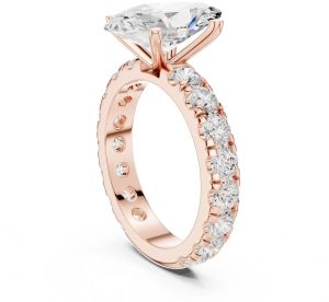 IGI Certified 1.5 CT Cushion Cut Diamond Ring