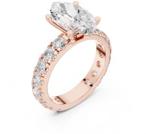IGI Certified 1.5 CT Cushion Cut Diamond Ring