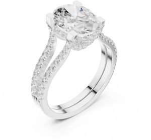 IGI Certified 1.5 CT Oval Cut Diamond Ring