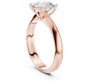 IGI Certified 1.5 CT Round Cut Lab Grown Diamond Ring