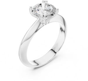 IGI Certified 1.5 CT Round Cut Lab Grown Diamond Ring