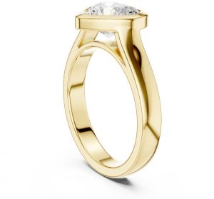 IGI Certified 2.0 CT Heart Cut Lab Grown Diamond Ring