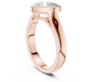 IGI Certified 2.0 CT Heart Cut Lab Grown Diamond Ring