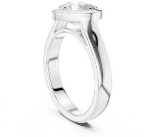 IGI Certified 2.0 CT Heart Cut Lab Grown Diamond Ring