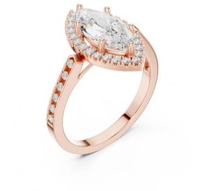 IGI Certified 2.0 CT Marquise Cut Diamond Ring