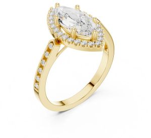 IGI Certified 2.0 CT Marquise Cut Diamond Ring