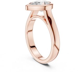 IGI Certified 2.0 CT Pear Cut Lab Grown Diamond Ring
