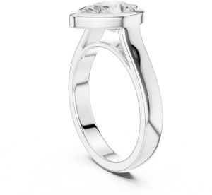 IGI Certified 2.0 CT Pear Cut Lab Grown Diamond Ring