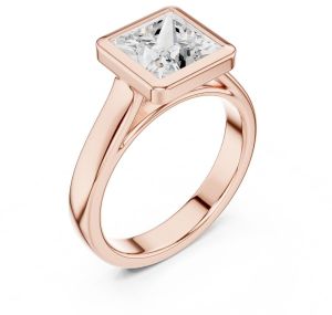 IGI Certified 2.0 CT Princess Cut Diamond Ring