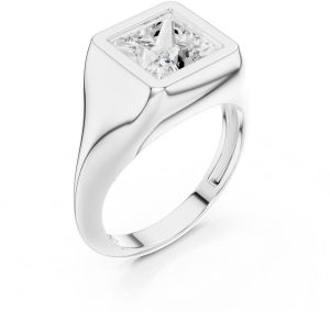 IGI Certified 2.0 CT Princess Cut Lab Grown Diamond Ring