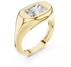 IGI Certified 2.0 CT Radiant Cut Lab Grown Diamond Ring