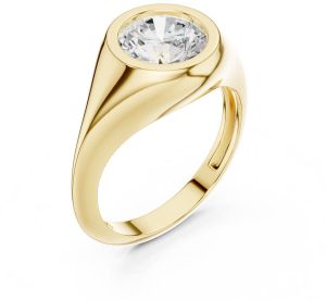 IGI Certified 2.0 CT Round Cut Diamond Ring