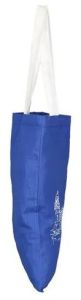 Blue Printed Cotton Shopping Bag