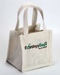 Custom Embroidered Jute Promotional Bag