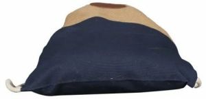 Dual Shade Cotton Canvas Drawstrap Backpack