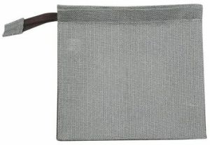 Grey Jute Promotional Pouches
