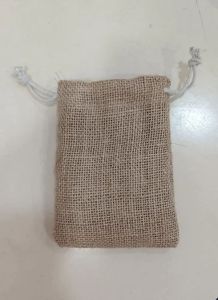 Jute Drawstring Pouch