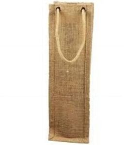 Plain Jute Bottle Bag