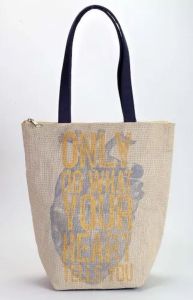 Printed Juco Shopping Bag