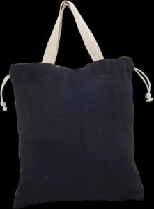 Solid Jute Drawstring Bag