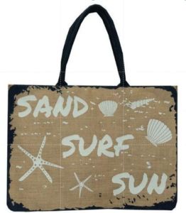 Trendy Jute Shopping Bag