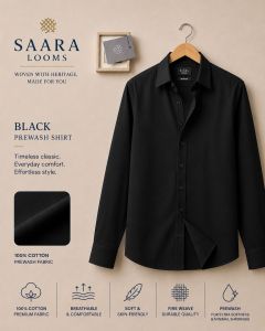 Mens Plain Black Shirt