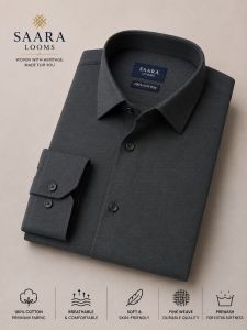 Mens Plain Cotton Shirt