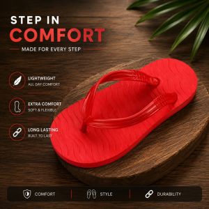 Unisex Rubber Hawai Slippers