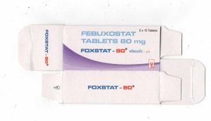 80mg Febuxostat Tablets