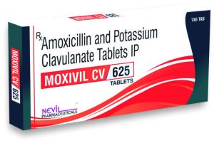 Amoxicillin And Potassium Clavulanate 625 Mg Tablets