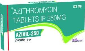 Azithromycin 250mg Tablets