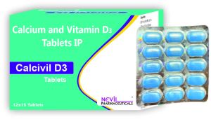 Calcium and Vitamin D3 Tablets IP